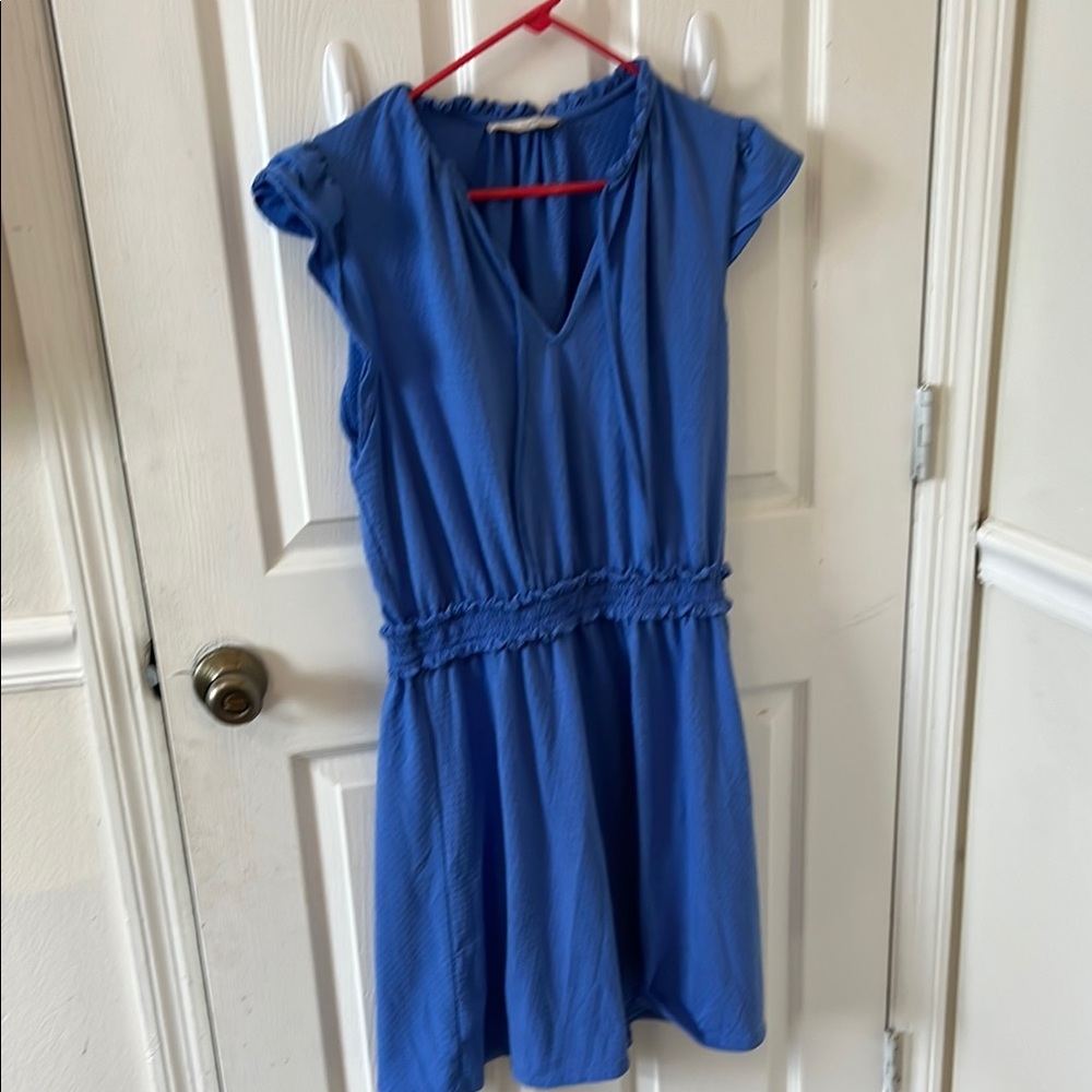 LOFT Blue Mini Dress